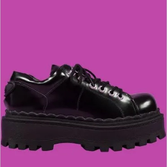 UNIF SEEK SHOE OXFORD PLATFORM - Picture 2 of 13